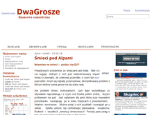 Tablet Screenshot of dwagrosze.com